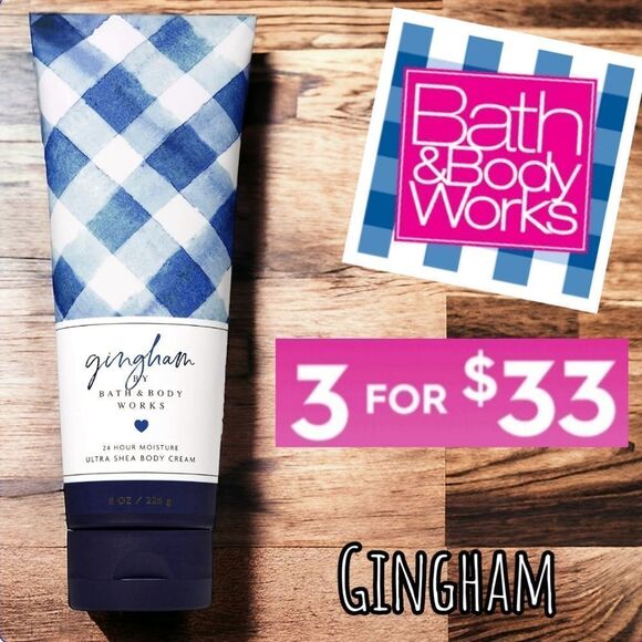 Gingham Body Cream by Bath & Body Works - Picture 1 of 5